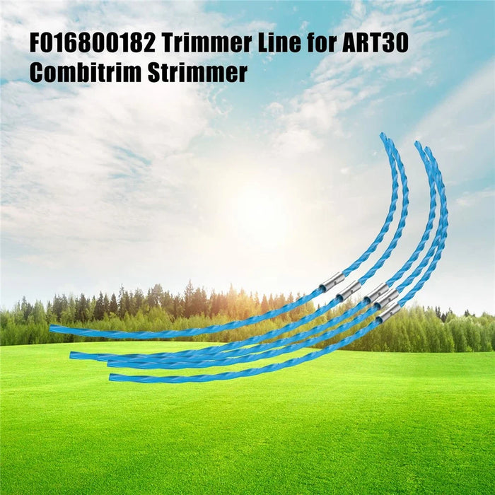A6487 20Pcs Strimmer Line for Black & Decker GL680 / GL685 / GL690 Nylon Spoon Line with Buckle - 3