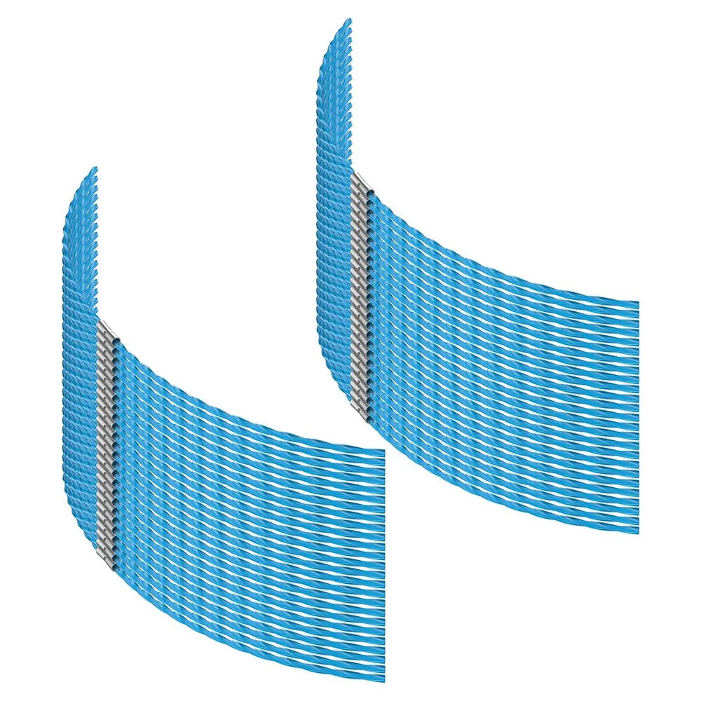 40Pcs Heavy Duty Trimmer Line for Black & Decker GL685 / GL680 / GL690 / A6487, 40cm Nylon Thread with Buckle, Blue - 1