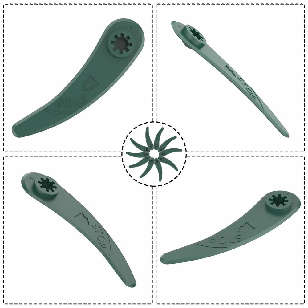 60Pcs F016800372 Replacement Blades for Bosch ART 26-18 LI 083-B3-0009, ART 23-18 LI Grass Trimmers - 3