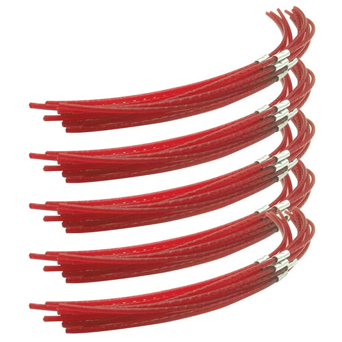 F016800181 50Pcs Replacement Spool Line for Bosch ART 26 Combitrim Trimmer Nylon Wire with Buckle - 1