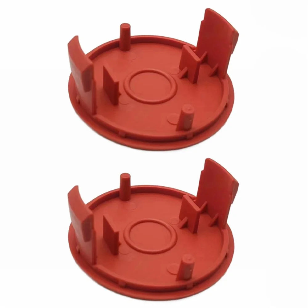 2Pcs Replacement Plastic Spool Cover Cap for Bosch AFS 23-37 Strimmer, F016F04841 - 1