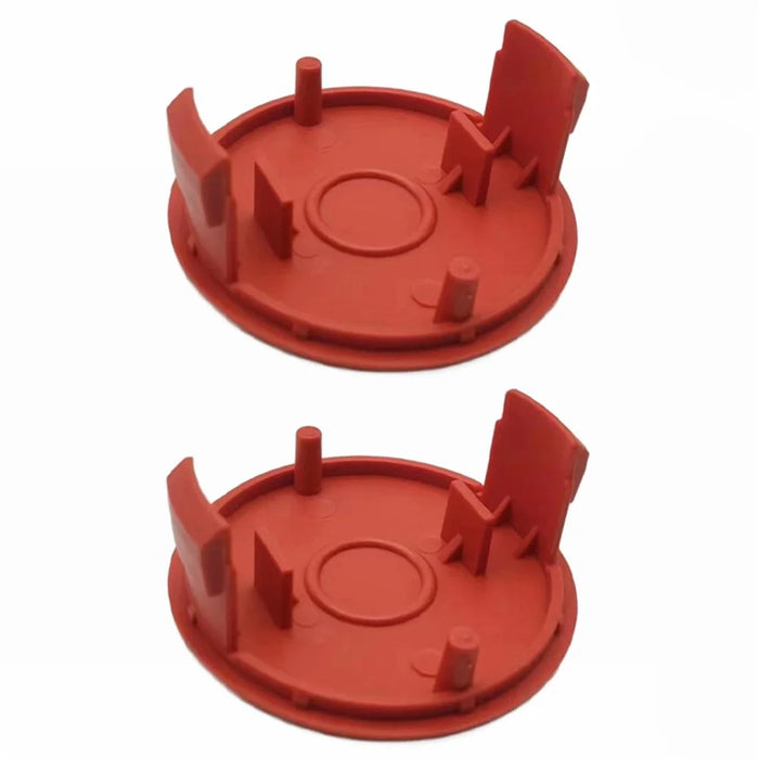 2Pcs Replacement Plastic Spool Cover Cap for Bosch AFS 23-37 Strimmer, F016F04841 - 1