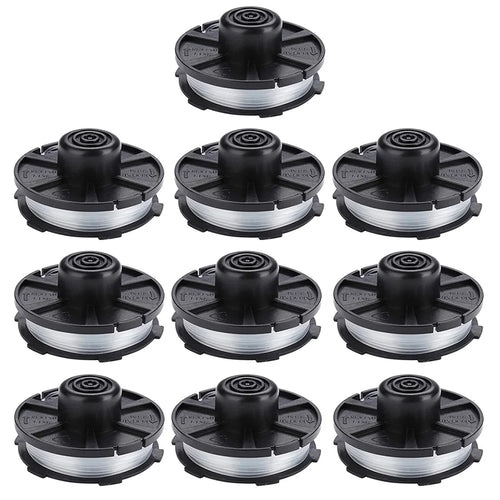 10PCS Wire Reels for Makita Lawn Mower Replacement Spool Part 196146-9 / 195858-1 - 1