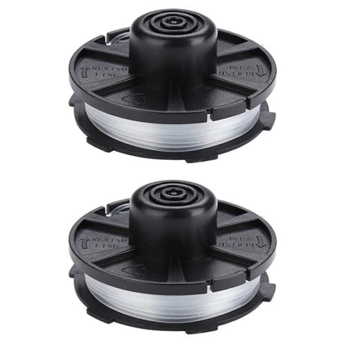 2PCS For Makita Akkusense Lawn Mower Replacement Spool Wire Reel Part 196146-9 / 195858-1 - 1
