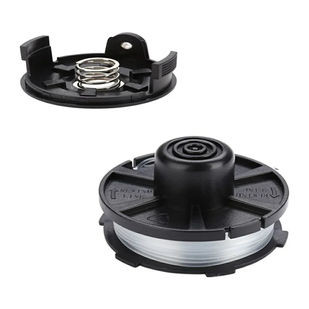 For Makita Akkusense DUR181Z / DUR181RF / DUR181 Lawn Mower 1 Spool Thread Reel+1 Spool Cap+1 Spring - 1