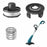 For Makita Akkusense DUR181Z / DUR181RF / DUR181 Lawn Mower 1 Spool Thread Reel+1 Spool Cap+1 Spring - 2