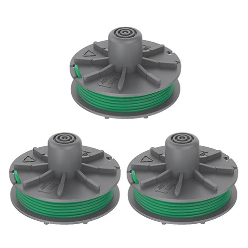 3Pcs Replacement Lawn Mower Spools for Gardena 5309-20 Parts Grass Trimmer Wire Reels - 1