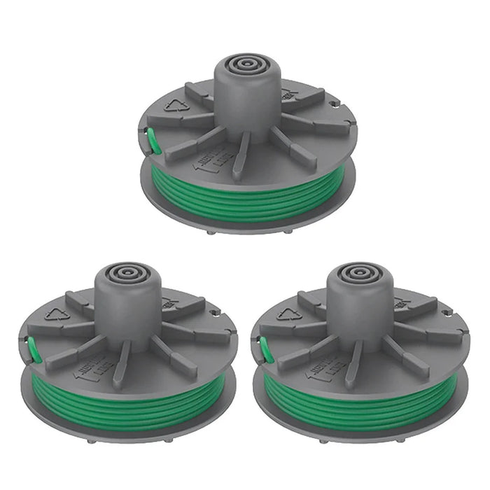 3Pcs Replacement Lawn Mower Spools for Gardena 5309-20 Parts Grass Trimmer Wire Reels - 1