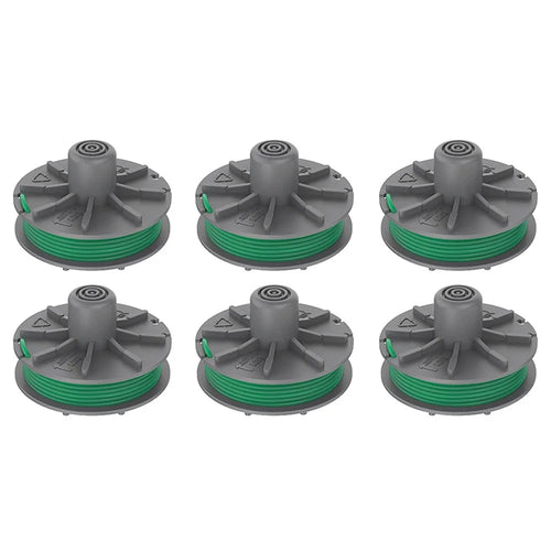 6Pcs For Gardena 5309-20 Lawn Mower Spools Replacement Part Grass Trimmer Wire Reels - 1