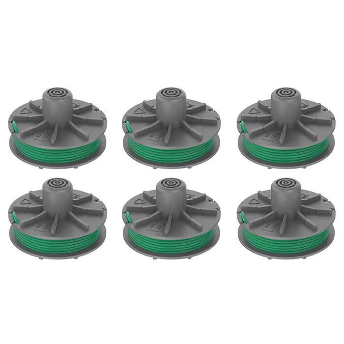 6Pcs For Gardena 5309-20 Lawn Mower Spools Replacement Part Grass Trimmer Wire Reels - 1