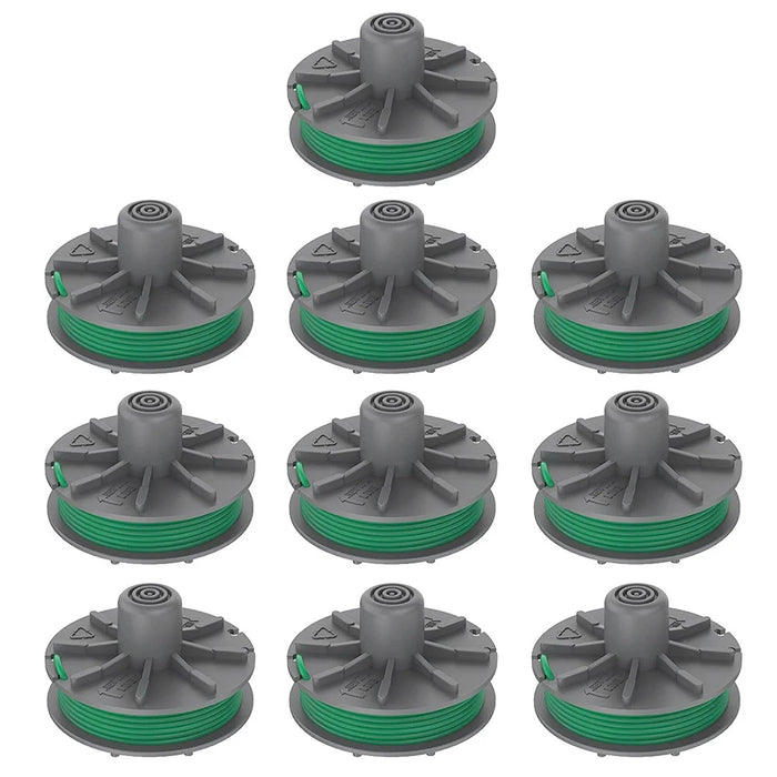 10Pcs 5309-20 For Gardena Lawn Mower Spool Replacement Wire Reel Lawn Mower Trimmer Spool - 1