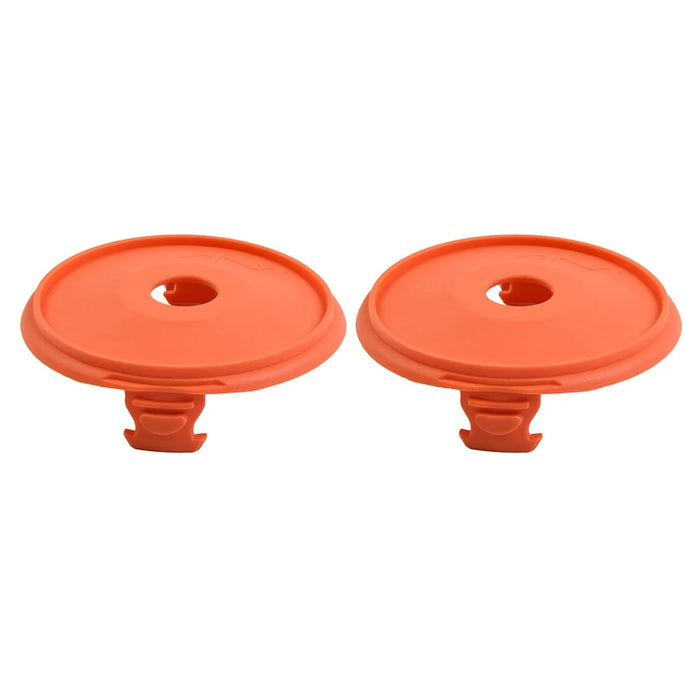 2PCS Lawn Mower Spool Caps for Gardena 5344 ABS Plastic Replacement Parts - 1