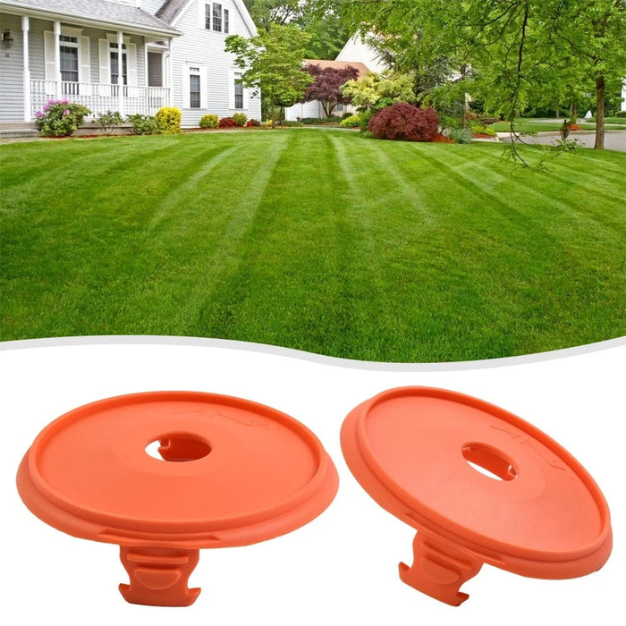 2PCS Lawn Mower Spool Caps for Gardena 5344 ABS Plastic Replacement Parts - 3