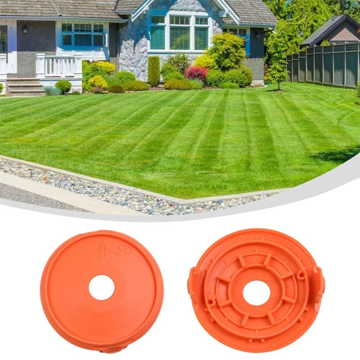 2PCS Lawn Mower Spool Caps for Gardena 5344 ABS Plastic Replacement Parts - 4