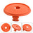 6Pcs 5344 ABS String Line Trimmer Cover Replacement Spool Cap Cover for Gardena Easycut 400 Art.8846 - 5