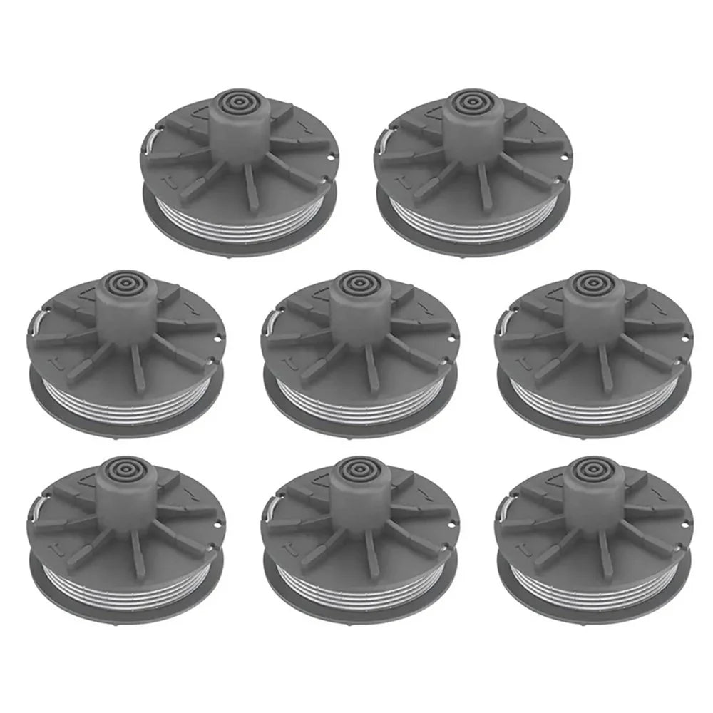 8PCS Wire Reels for Gardena 5307-20 Lawn Mower Spools Replacement Parts - 1