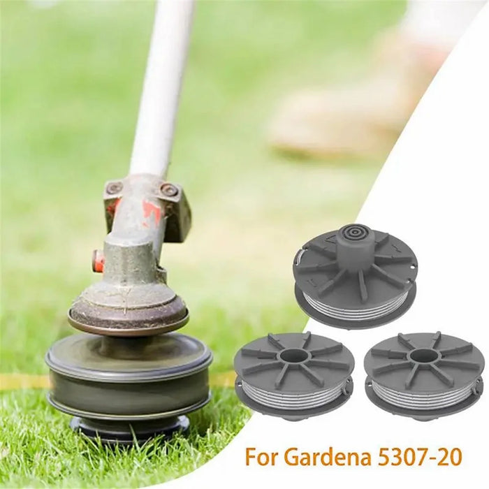 3Pcs Spools for Gardena 5307-20 Lawn Mower Wire Reels Replacement Parts - 5