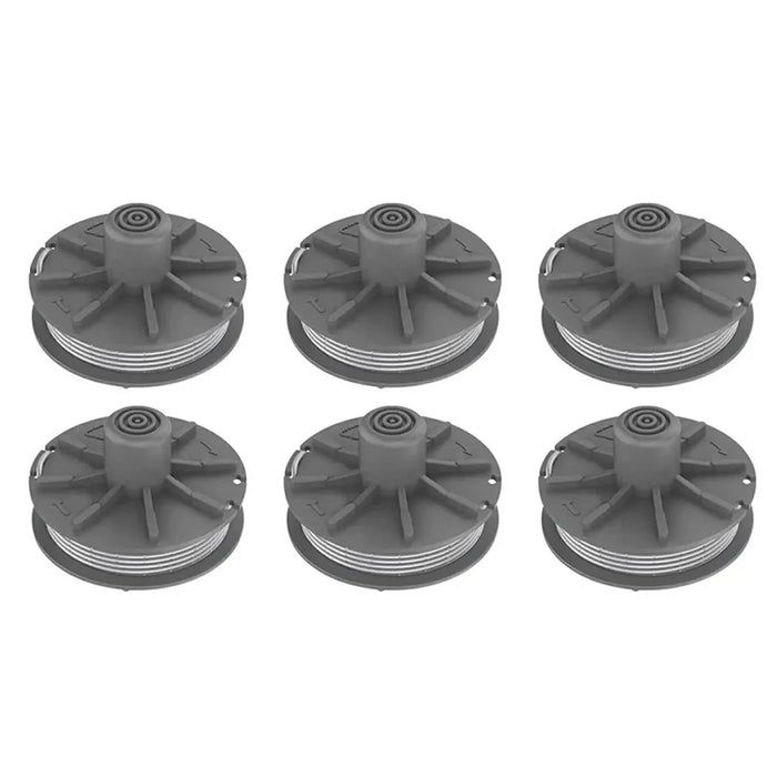 6Pcs 20FT 60x37mm 5307-20 Lawn Mower Trimmer Spool for Gardena Easycut 400 Art.8846 - 1