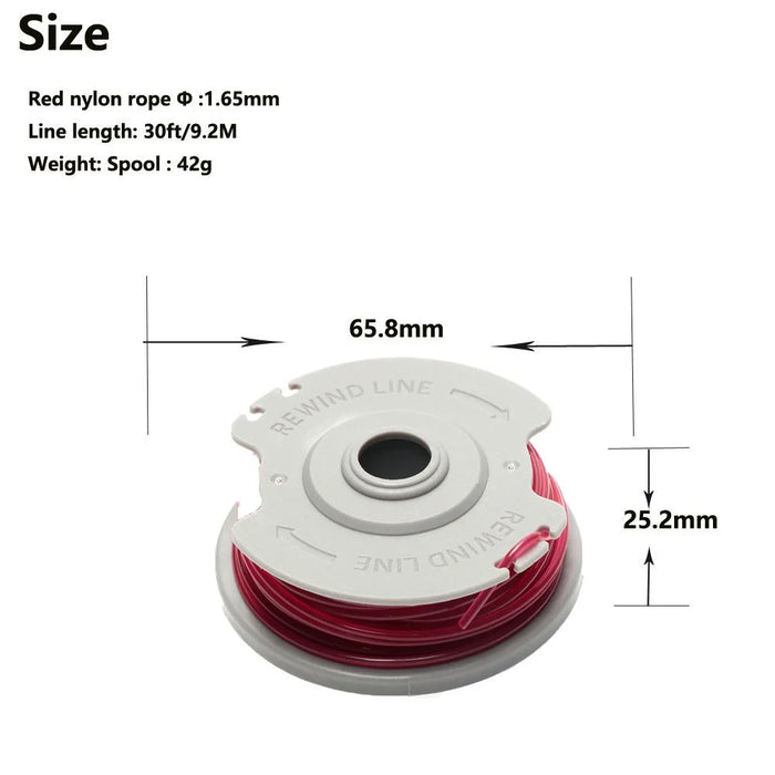 4PCS For Gardena Anti-Wear Lawn Mower Wire Reel Replacement Spool 5306-20 - 6