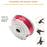 8PCS Spool for Gardena Lawn Mower Replacement Wire Reel 5306-20 - 2