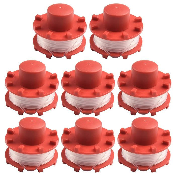 8Pcs Spool for Einhell 3405096 Lawn Mower Replacement Grass Trimmer Wire Reel - 1