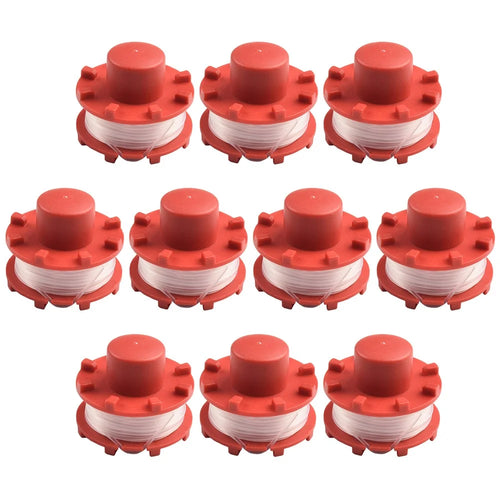 10Pcs 3405096 Spool for Einhell Lawn Mower Replacement Grass Trimmer Wire Reel - 1