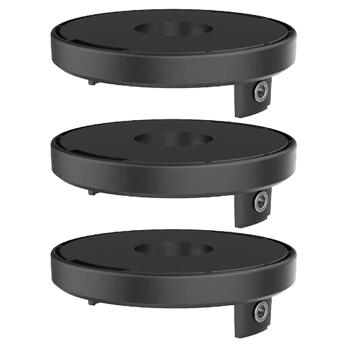 3PCS TLE-01-1 Lawn Mower Spool Caps for Einhell AGILLO 18 / 200 ABS Plastic Replacement Parts - 1