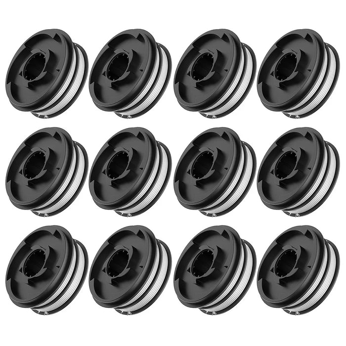 12Pcs Wire Reels for Einhell TLE-02 Lawn Mower Replacement Spools Spare Part, 3405685 - 1