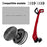 3Pcs For Einhell RTV 400 / RTV 550 / RTV 550 / 1 Lawn Mower Spool Cap Grass Trimmer Part, TLE-02-1 - 3