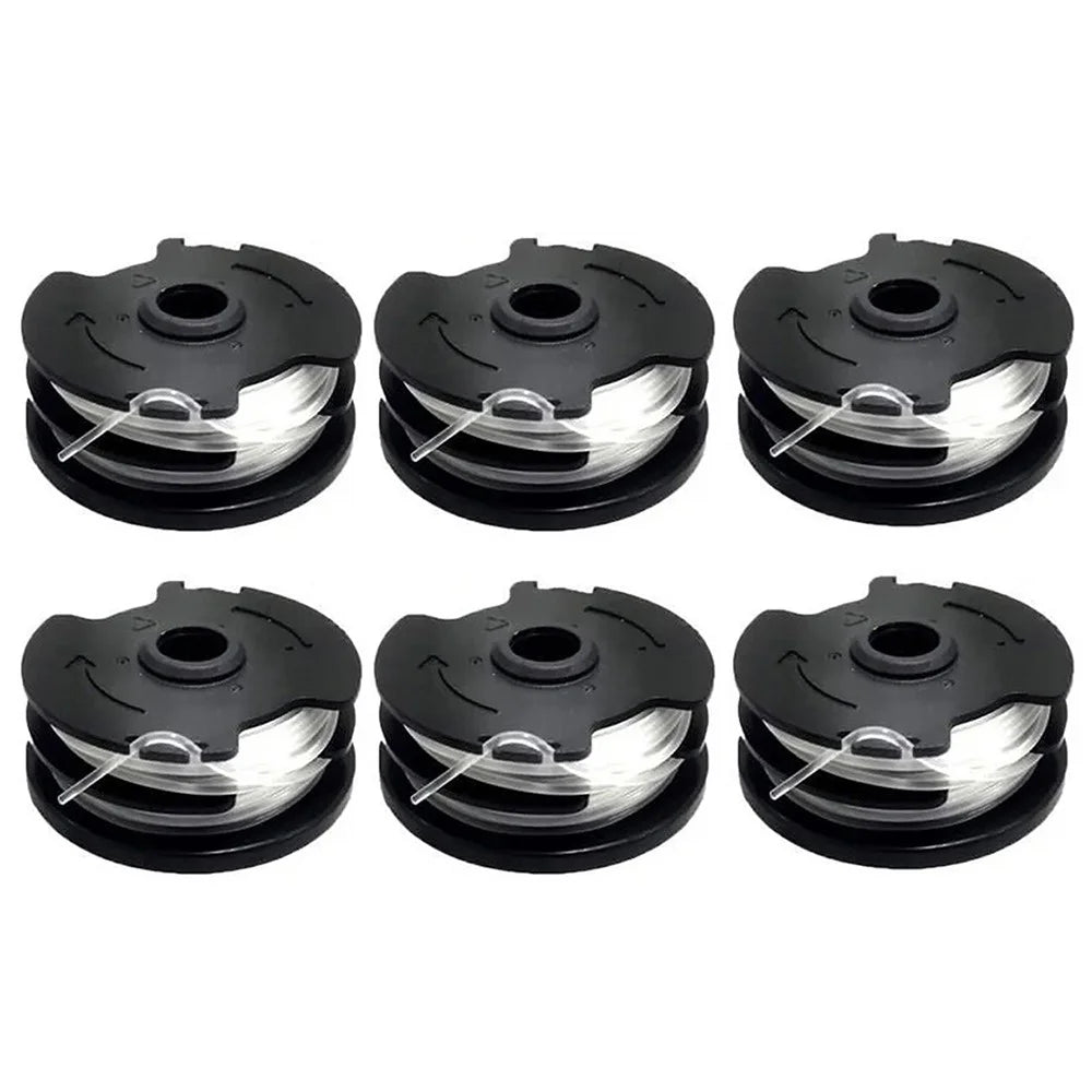 6Pcs Spools for Parkside Lawn Mower Wire Reels Grass Trimmer Replacement, TLP-01 - 1