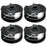 Set Of 4 Wire Reels for Parkside Lawn Mower Replacement Spools Parts TLP-01 - 1