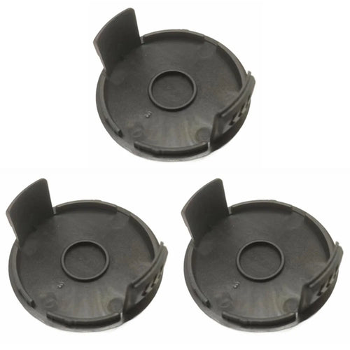Set Of 3 ABS Plastic Spool Caps for Parkside Lawn Mower Replacement Part TLP-01-1 - 1