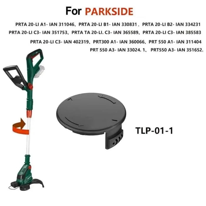 4Pcs TLP-01-1 For Parkside PRTA 20-LI A1-IAN 311046 Replacement Spool Cover - 2