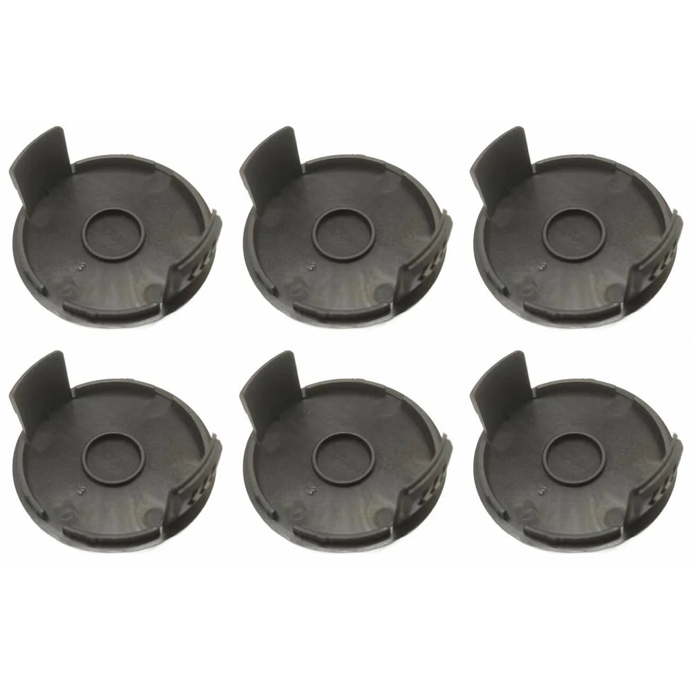 Set Of 6 Spool Caps for Parkside Lawn Trimmer Replacement Parts TLP-01-1 - 1