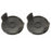 2Pcs Spare Spool Cap for Parkside Lawn Mower Spool Cover Grass Trimmer Replacement, TLP-01-1 - 1