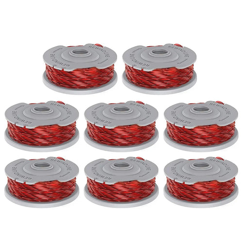 8PCS FLY047 510747890 Wire Reels for Flymo Flymo Sabre Trim Lawn Mower Replacement Spools Parts - 1