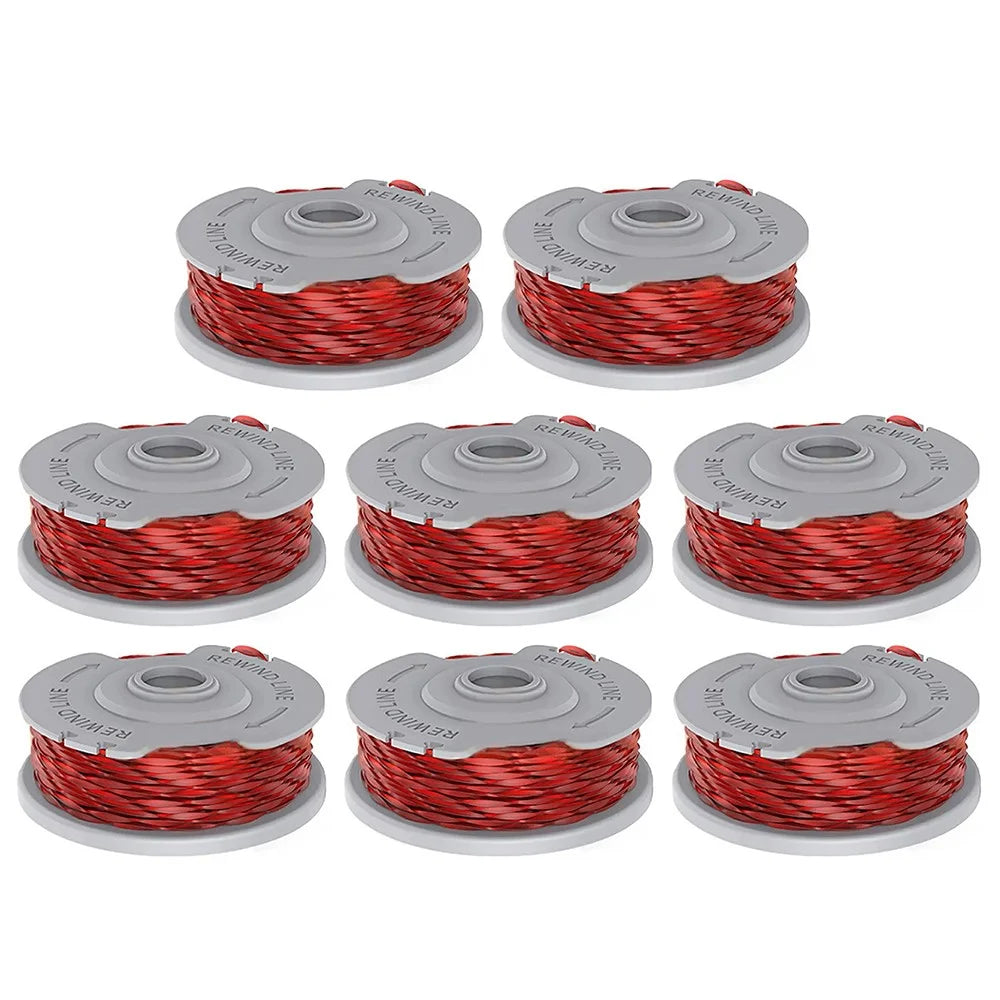8PCS FLY047 510747890 Wire Reels for Flymo Flymo Sabre Trim Lawn Mower Replacement Spools Parts - 1