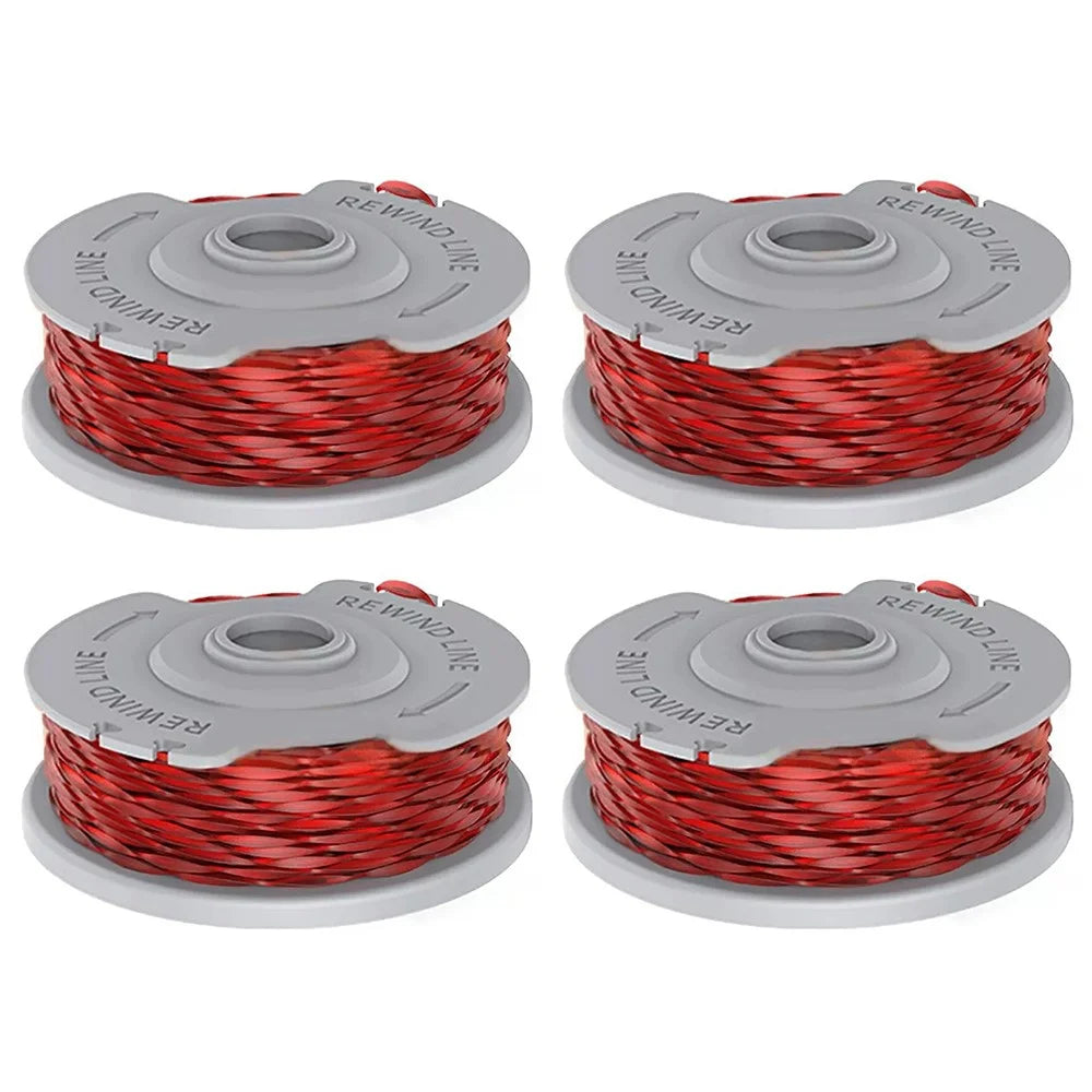 4Pcs Wire Reels for Flymo Contour XT / Contour 500XT Lawn Mower Spools, FLY047 510747890 - 1