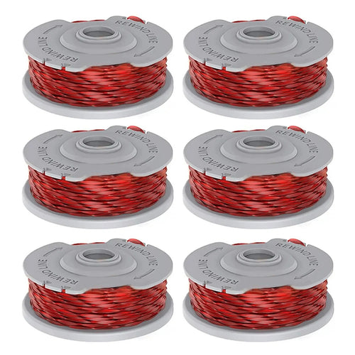 6Pcs For Flymo Contour XT / Contour 500XT Replacement Part Lawn Mower Spools, FLY047 510747890 - 1