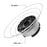 8Pcs Replacement Spool for Black & Decker GH400 / GH500 / GH600 Lawn Mower Wire Reels, AF-100-3ZP - 2