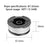 12Pcs AF-100-3ZP Wire Reels for Black & Decker GH610 / GH912 Replacement Lawn Mower Spools - 6