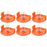 Lawn Mower Parts for Black & Decker GH400 / GH500 / GH600 6 Spool Cap + 6 Spring, RC-100-P - 1