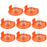 RC-100-P For Black & Decker NST1018  /  NST1118 8 Spool Cap + 8 Spring Lawn Mower Parts - 1