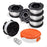 For Black & Decker GH400  /  GH500  /  GH600 6 Lawn Mower Spool + Cap + Spring, AF-100-3ZP+RC-100-P - 1