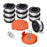 For Black & Decker GH400  /  GH500  /  GH600 8 Spool + 2 Cap + 2 Spring Lawn Mower Part, AF-100-3ZP+RC-100-P - 1