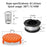For Black & Decker GH400  /  GH500  /  GH600 8 Spool + 2 Cap + 2 Spring Lawn Mower Part, AF-100-3ZP+RC-100-P - 7