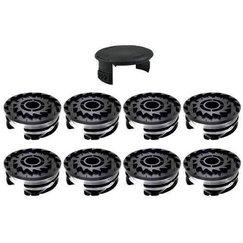 For Parkside Lawn Mower 8 Spool + 1 Spool Cap Grass Trimmer Accessories Set, TLP-01 / TLP-01-1 - 1