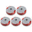 5Pcs Spools for Flymo Contour 500XT / Power Trim 500XT Lawn Mower Wire Reels, FLY021 / 513937190 - 1