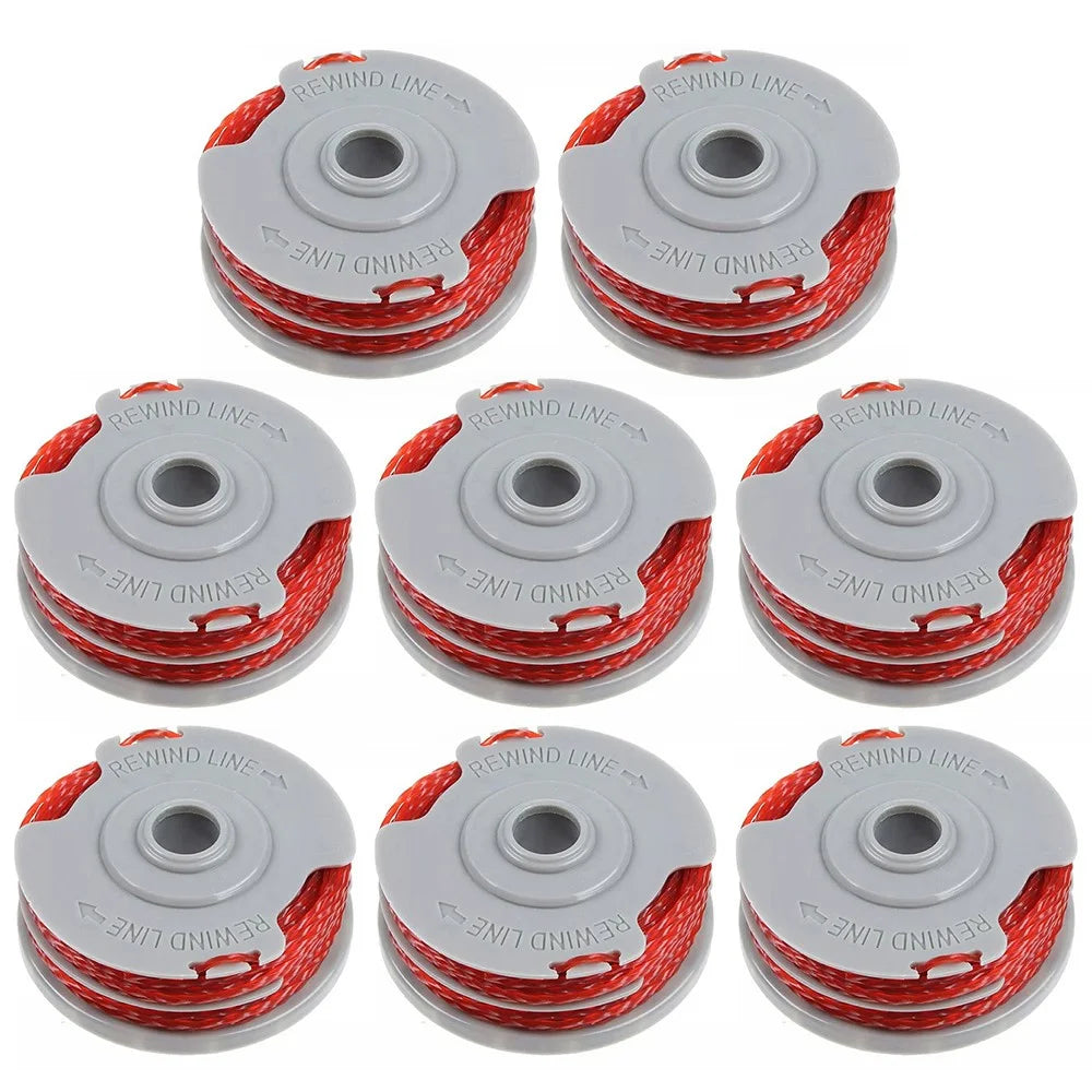 8Pcs For Flymo Lawn Mower Spools Replacement Wire Reels, FLY021 / 513937190 - 1