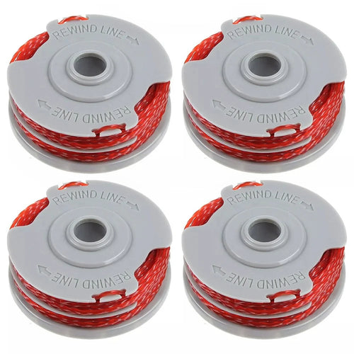 4Pcs Grass Trimmer Line Spools for Flymo Lawn Mower Wire Reels, FLY021 / 513937190 - 1